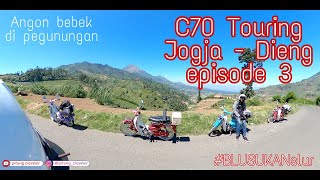 Jalan Yang Penuh Kejutan | Honda C70 Touring Jogja - Dieng episode 1 | pitung traveler