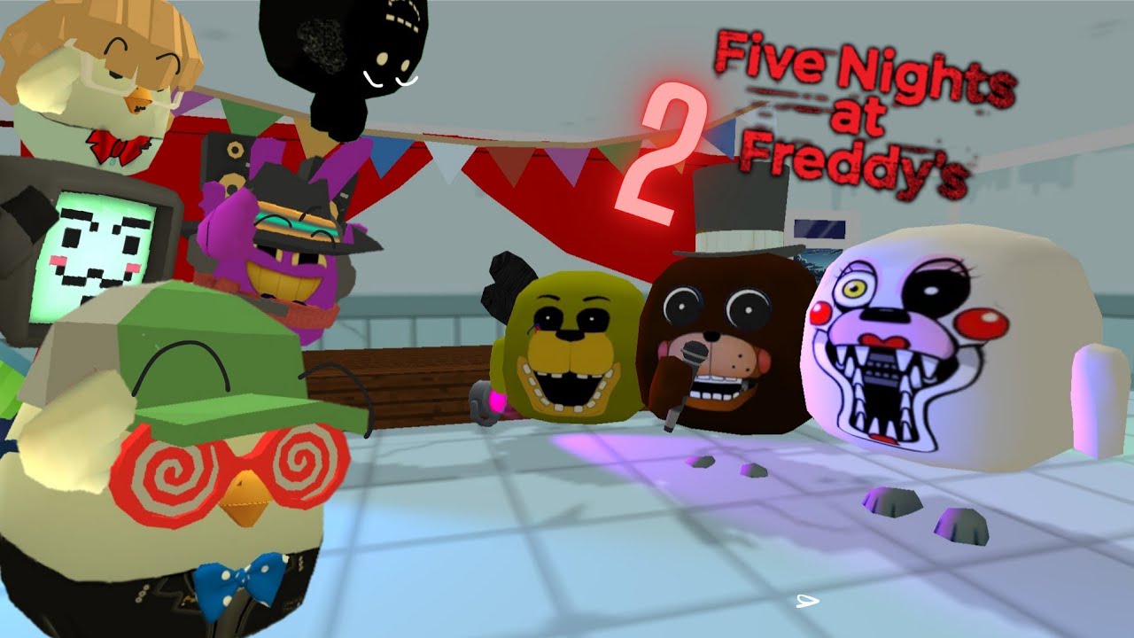 FNAF 2 o FILME | historias de chicken gun