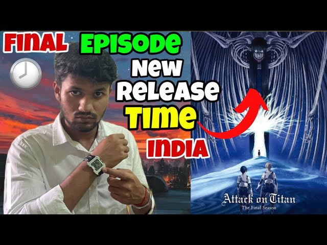 AOT S4 Part 3 Episode 2 Release Date in India  Attack on Titan Season 4  Part 3 Episode 2 Release 