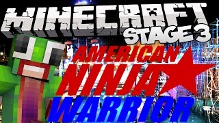 Minecraft: AMERICAN NINJA WARRIOR! | Mini-Game (Stage 3) screenshot 3