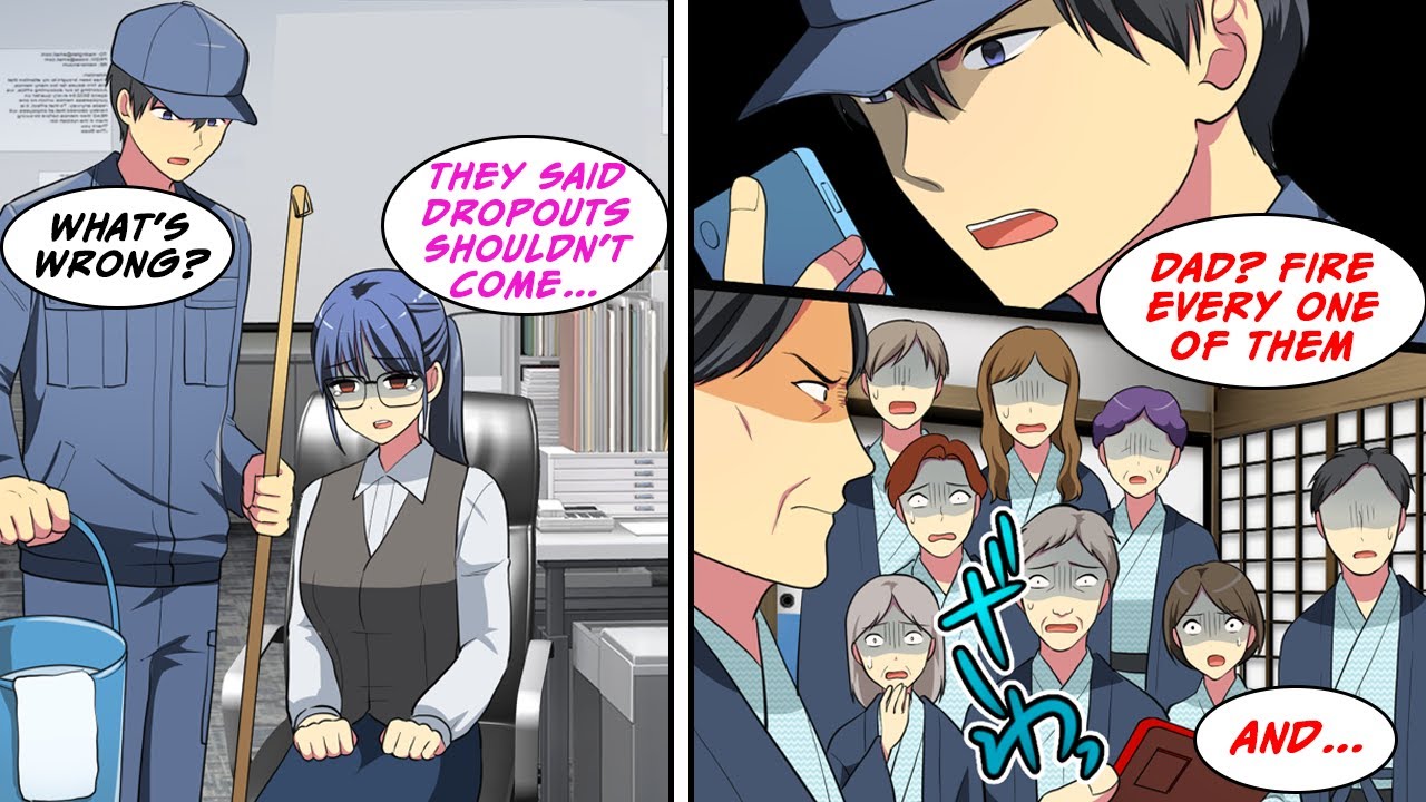 [Manga Dub] I found a girl left behind on company trip, so I called My CEO father...!? [RomCom]