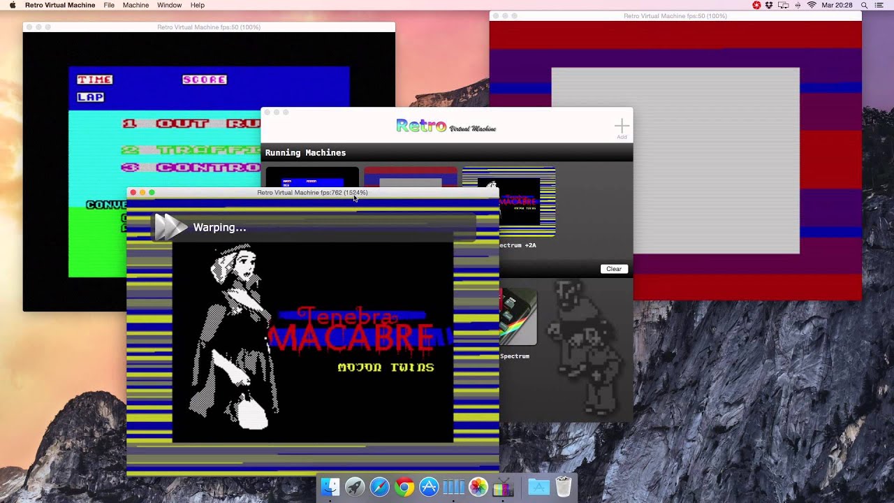 retro virtual machine