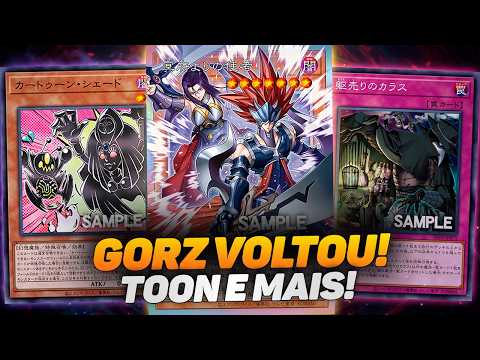 GORZ ESTÁ DE VOLTA! NOVAS CARTAS TOON E ARMADILHAS PODEROSAS!