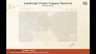 Landscape Forms Campus Renewal Msu Landscape Services Commemorative Keepsake Program