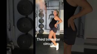 35 Weeks Pregnant - light third trimester workout ??. shorts pregnancyworkout