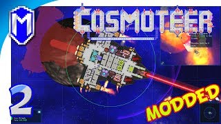Cosmoteer - Ship Upgrades, More Speed And Missiles - Lets Play Cosmoteer Abh Mod Gameplay Ep 2
