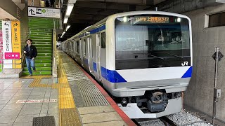 【2024年製造の最新車両！】 JR常磐線E531系0番台水カツK409編成 松戸駅発車