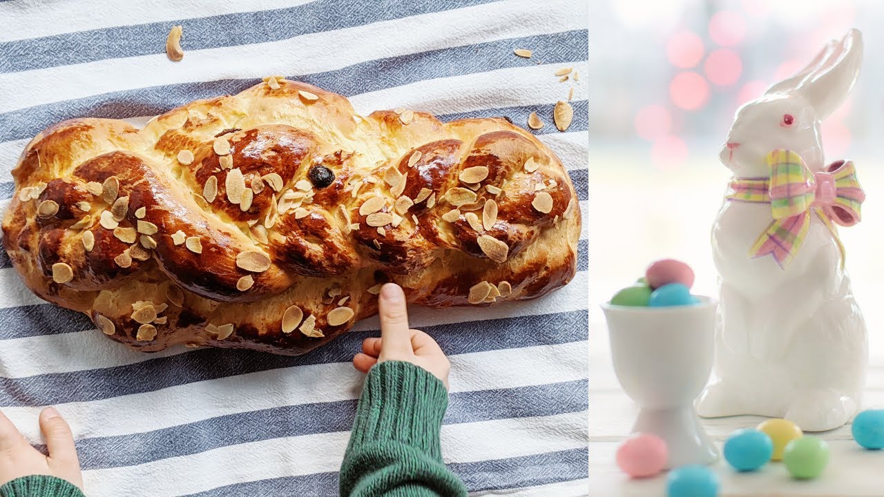 GIANT GERMAN EASTER BREAD RECIPE - Easy and quick - YouTube