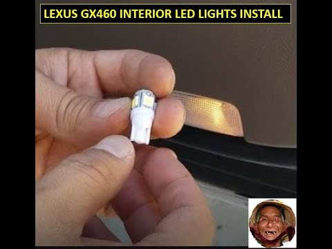 2010-2019 Lexus GX460 LED interior lights