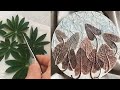 Amazing design tutorial by KLEVER art & home decor DIY / Imprints of Plants
