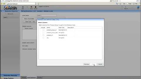 Dundas Dashboard 3-02.:Standard Multiple-Level Dimension