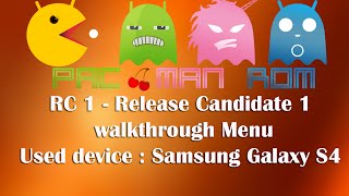 Menu Walkthrough - Pac Roms Release Condidate 1 RC1 - On Samsung Galaxy S4 (Jflte) screenshot 5