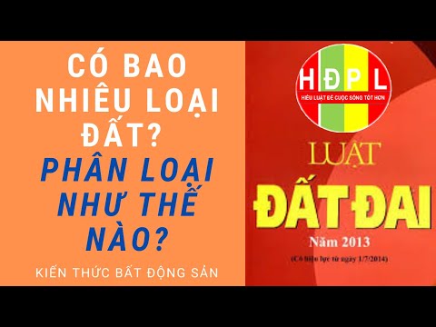 Có Mấy Loại Đất Chính - Có quá nhiều loại đất? Là những loại nào? Phân loại như thế nào? |Bất động sản |Hoidapphapluat