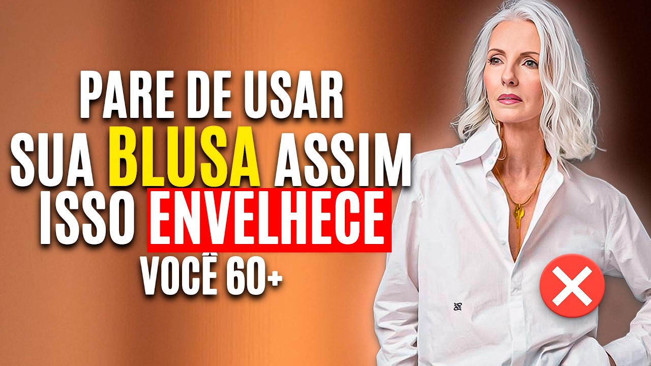 7 Blusas que Devem Sumir do Seu Guarda-Roupa Após os 60