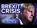 UK government in crisis after rebel MPs seize control of Brexit agenda | Nine News Australia