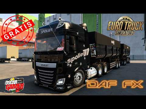 FREE MOD DOWNLOAD - ETS 2 1.60 - DAF XF - NO DOUBLE TRAILERS - EAA MAP - LINK IN DESCRIPTION