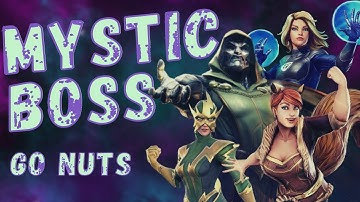 Doom I: Mystic Boss Node - Go Nuts - Marvel Strike Force - MSF