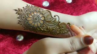 Arabic Mehandi Design || Simple Arabic Mehandi Design