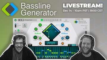 Reason Livestream – Bassline Generator with Mattias and Ludvig
