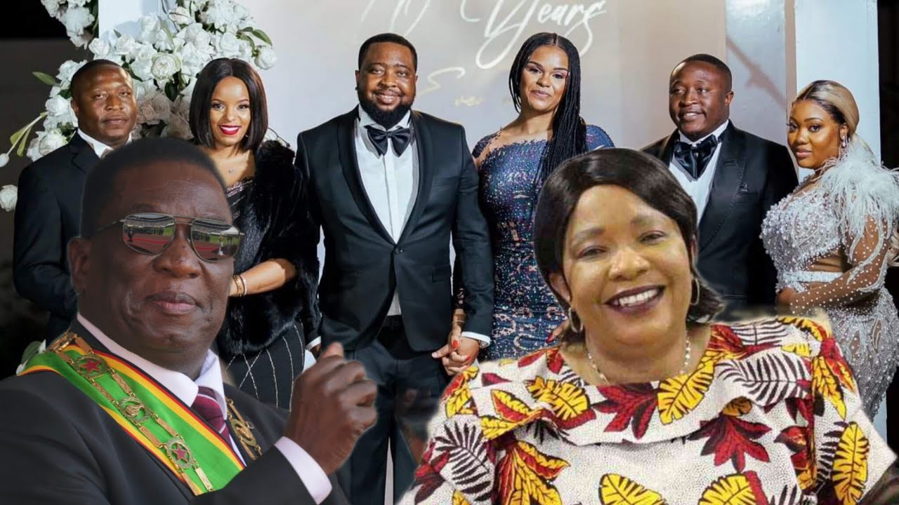 Познакомьтесь с детьми президента Мнангагвы и их партнерами