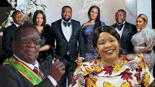 Meet President Mnangagwa's Children And Their Partners 