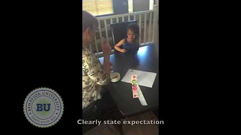 Example of Using a Token Board with FR1 Schedule