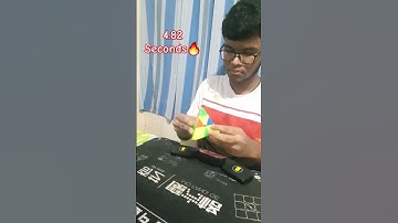 Pyraminx solved in 4.82 seconds 🔥❤️ #shorts #pyraminx #pyramid #viral #fyp