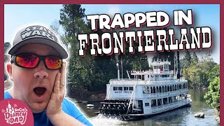 TRAPPED in Frontierland at Disneyland | Secrets, Rides, Food & More