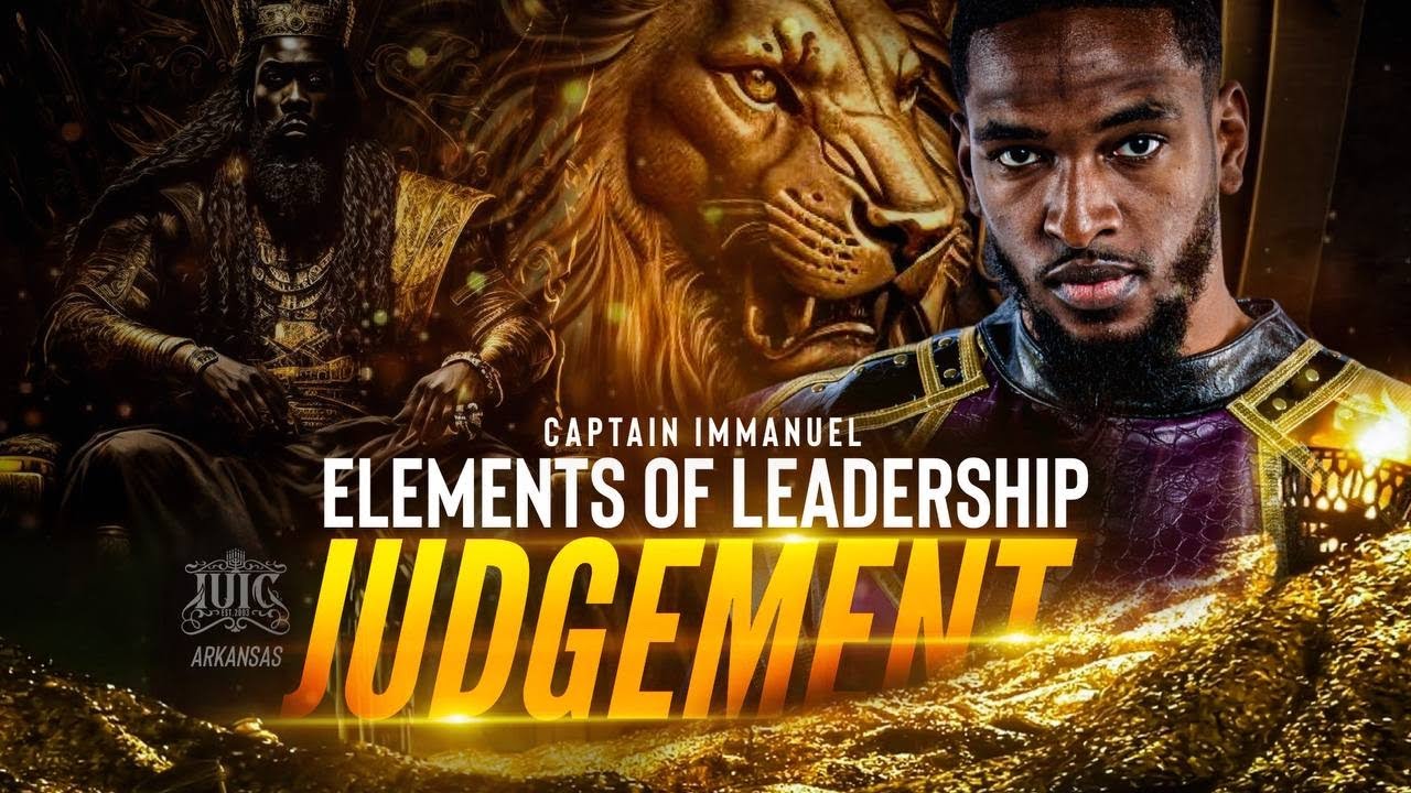 Elements Of Leadership: Judgment