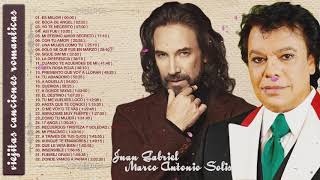 MARCO ANTONIO SOLÍS y JUAN GABRIEL 32 Grandes Exitos - Canciones Baladas Romanticas