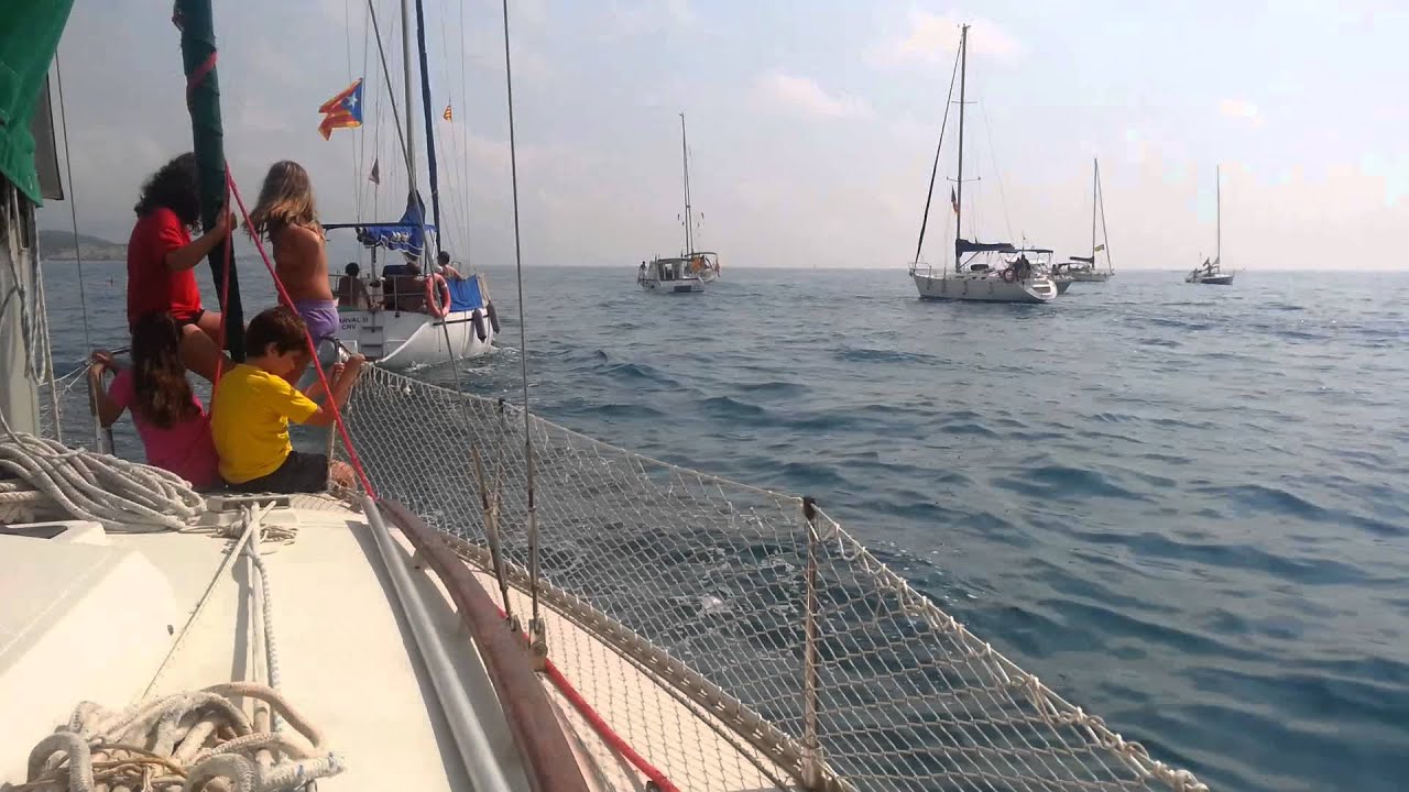 07/09/2014 Vía Catalana marítima a Vilanova 1