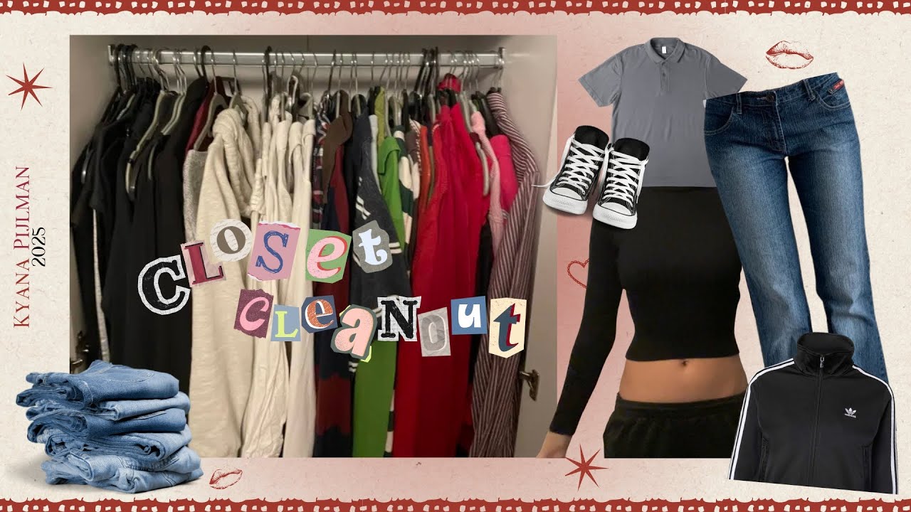 My much needed Closet Cleanout!! - YouTube