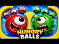 ( LIVE 🔴 22.2 ) HUNGRY BALLS GAMEPLAY WALKTROUGH ANDROID IOS