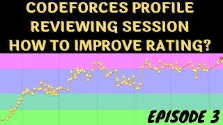 Mentoring by Reviewing Codeforces Profiles | Episode 3 | Competitive Programming