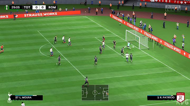 FIFA 22 - Tottenham Hotspur vs AS Roma - UEFA Conference League Gameplay (PS5 UHD) [4K60FPS]