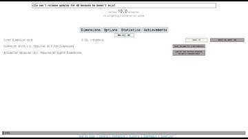 Antimatter Dimensions ep 1