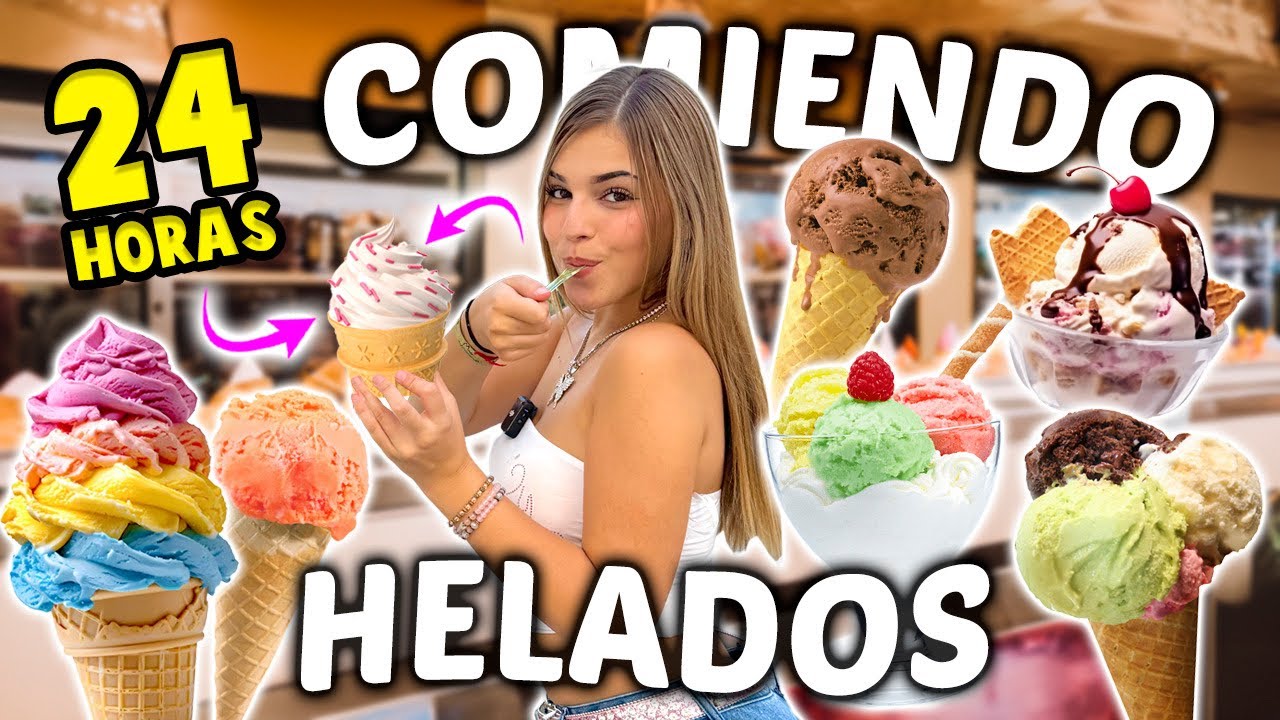 24 HORAS COMIENDO HELADOS / El mundo de Indy