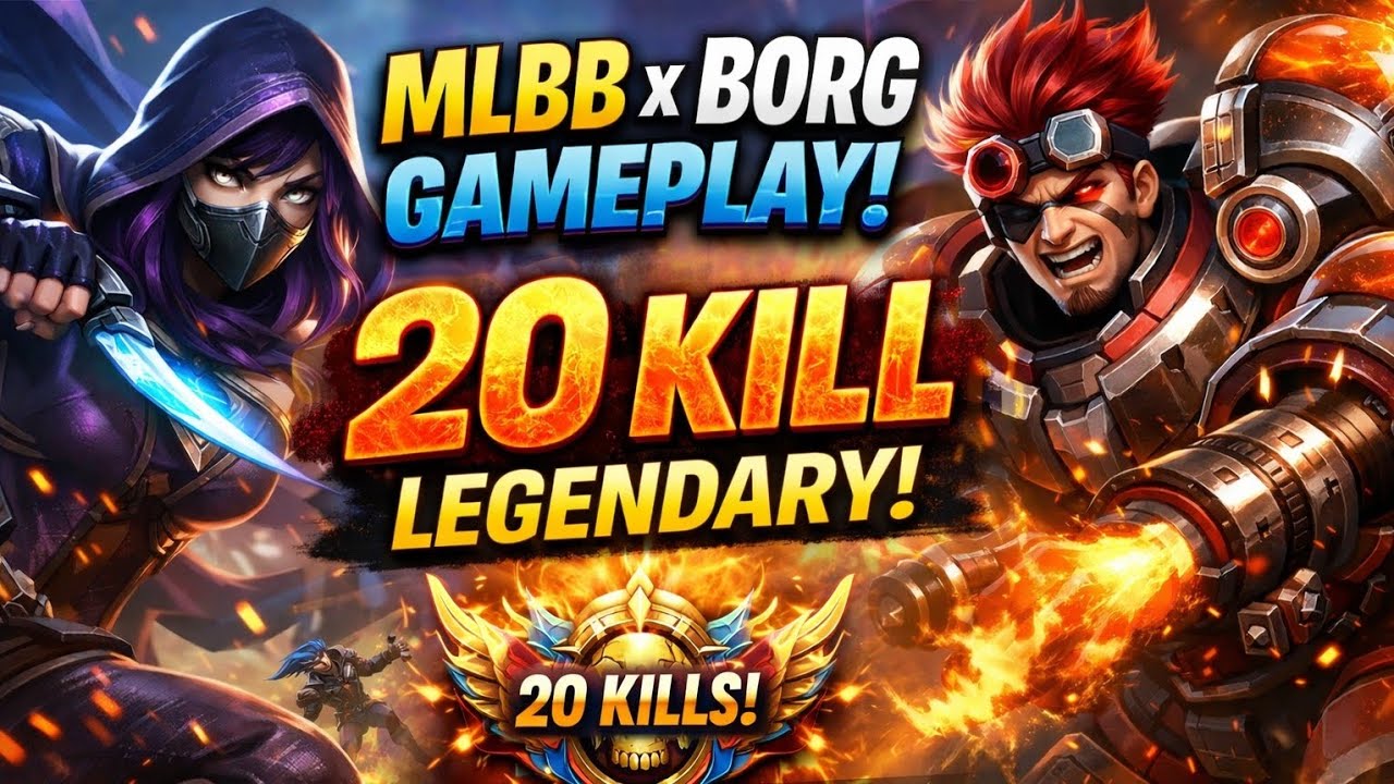 🔥 X.Borg Solo Ranked Match Gameplay with 20 kills.