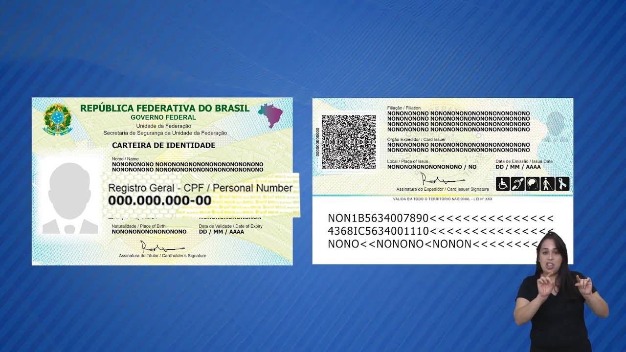 Novo RG, com QR code e CPF como número único, é lançado e deve ser emitido  em 2023; veja mudanças