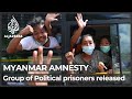 Hundreds of political prisoners freed in Myanmar after amnesty