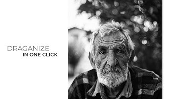 Dragan effect in Photoshop with one click. New Feature in Black and White Plugin for Photoshop.