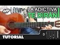 Como tocar "Te Dirán" de La Adictiva en Guitarra Acústica - Tutorial Facil (HD) ACORDES