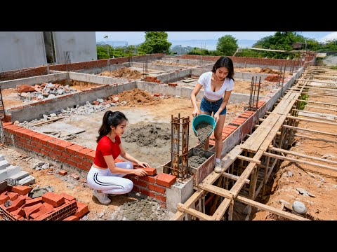 TIMELAPSE -- Build a Massive 750.000$ Dream House in Only 1 Month in the Forest From Start to Finish