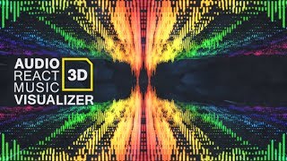 Audio React Music Visualizer 3D | After Effects Template screenshot 3