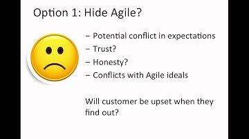 Part 3: Agile Contracts - Option 1 Hide Agile