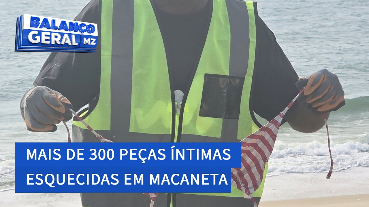 #BalançoGeral: O que terá acontecido? Mais de 300 peças esquecidas em Macaneta @MiramarNews