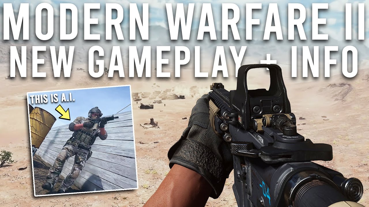 Modern Warfare 2 New Gameplay looks Awesome! 