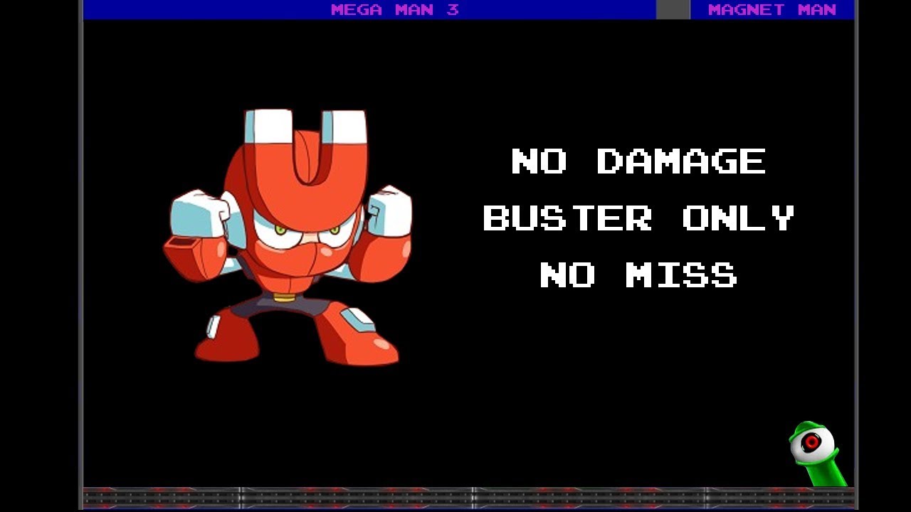Mega Man 3 - Magnet Man (No Miss, No Damage)