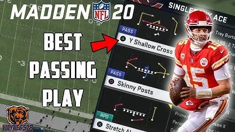BEST PASSING PLAYS MADDEN 20 - BEAT ANY COVERAGE MADDEN 20 - BEST PASSING PLAY ONLY IN ONE PLAYBOOK!