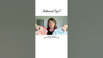 Patterned Tops 
